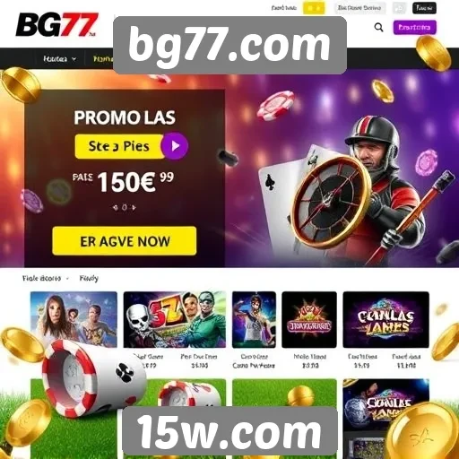 Portal bg77.com oferece promoções atraentes para jogadores